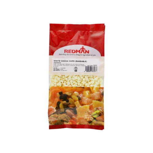 REDMAN White Cocoa Chips Bakeable 250GM