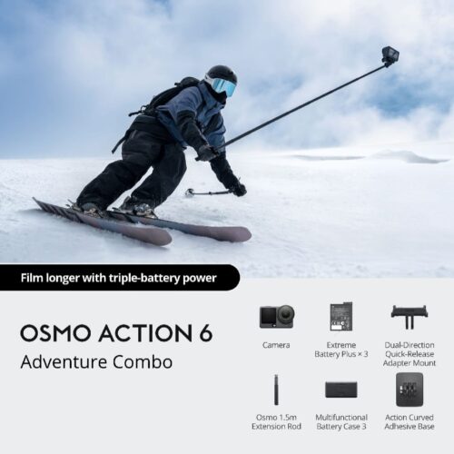 DJI OSMO ACTION 6 (Adventure Combo)