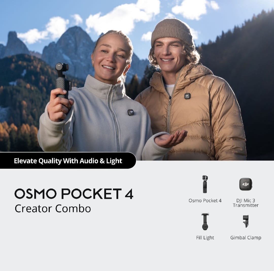 DJI OSMO POCKET 4 Creator Combo