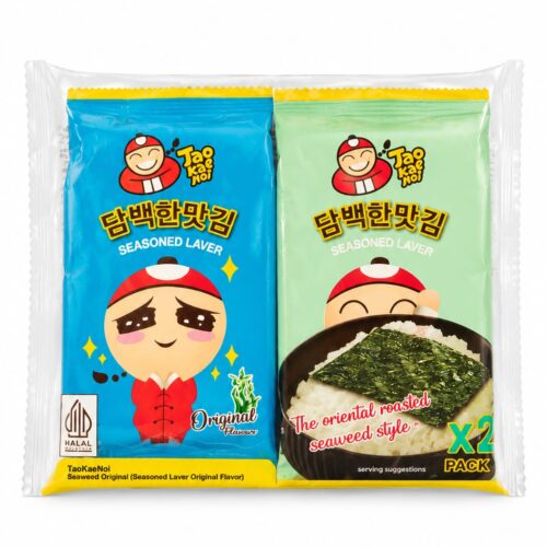TAO KAE NOI Seaweeds Crispy Original [2packs] 8gm