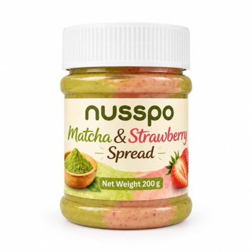 NUSSPO Matcha & Strawberry Spread 200GM